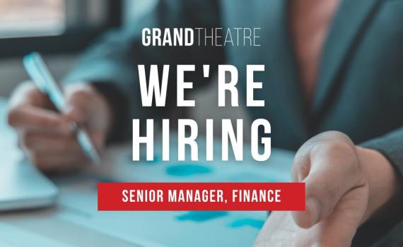 We're Hiring: Senior Manager, Finance